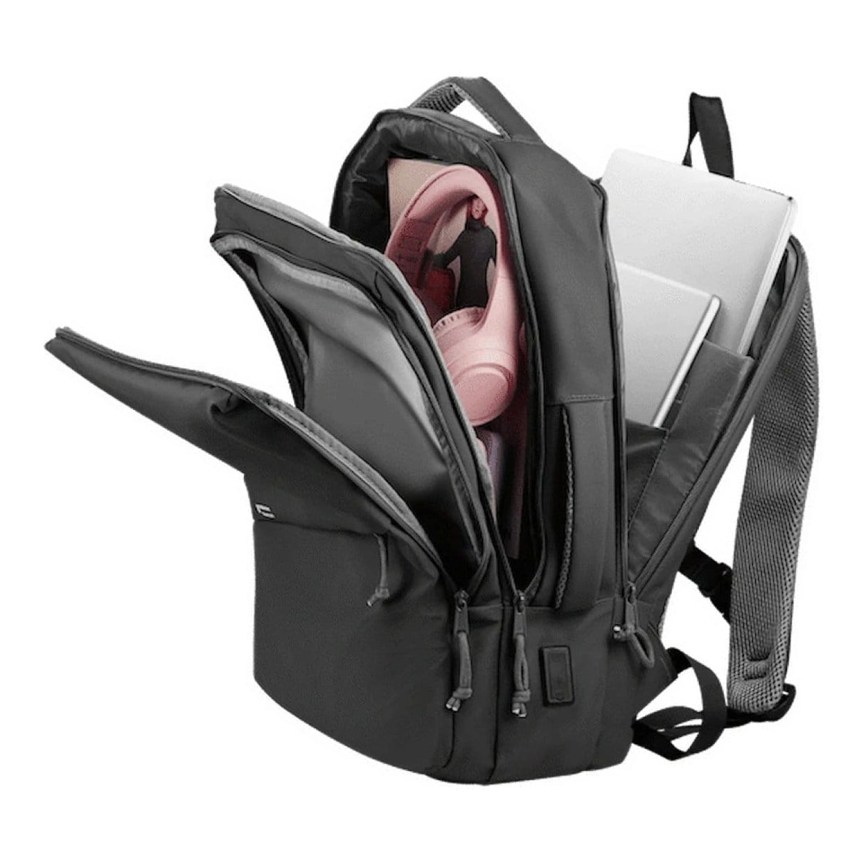 Volkano Under-Seat Traveller 15.6-inch Notebook Backpack Charcoal VK-9300-CH