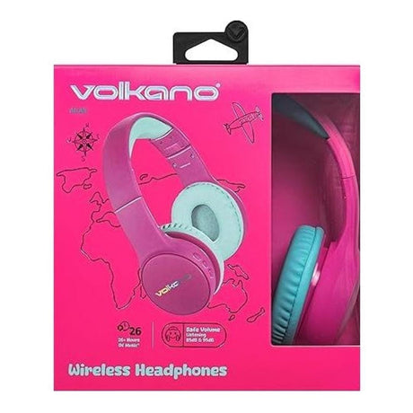 Volkano Kids Atlas Bluetooth Padded Headphones with DB Switch Function VK-9938-PK