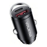 VIPLATINA VK25 30W Dual-Port USB-A/C Car Charger
