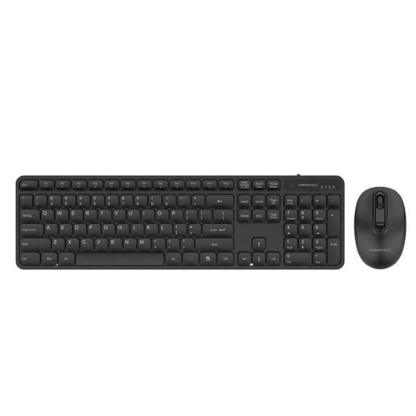 Y.M.O VolkanoX Garnet Series Wireless Keyboard and Mouse Combo Black VKX