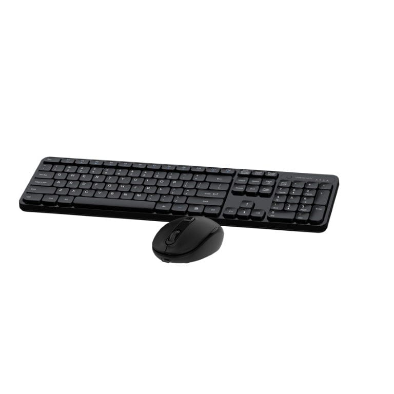 VolkanoX Garnet Series Wireless Keyboard and Mouse Combo Black VKX