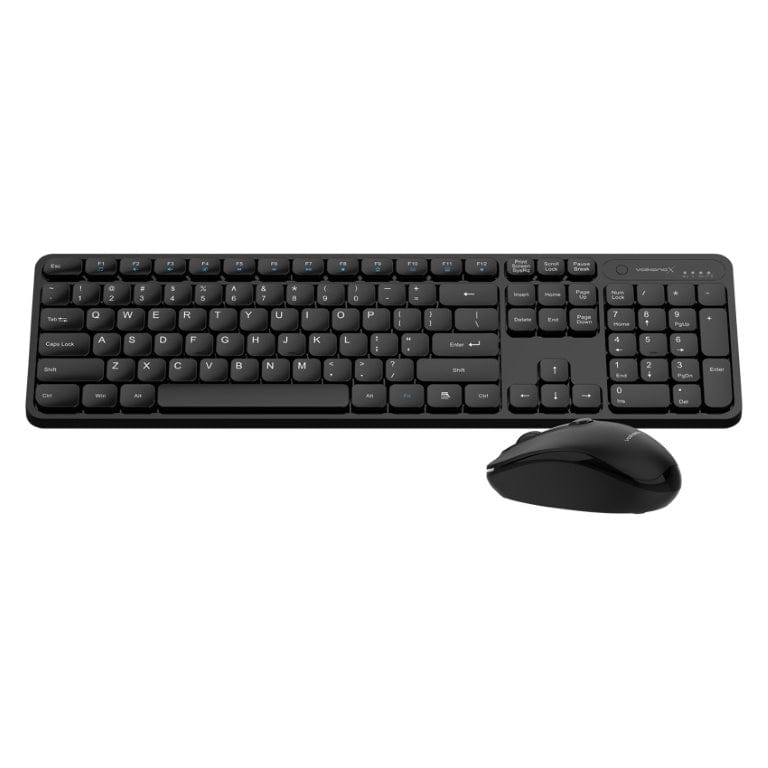 VolkanoX Garnet Series Wireless Keyboard and Mouse Combo Black VKX