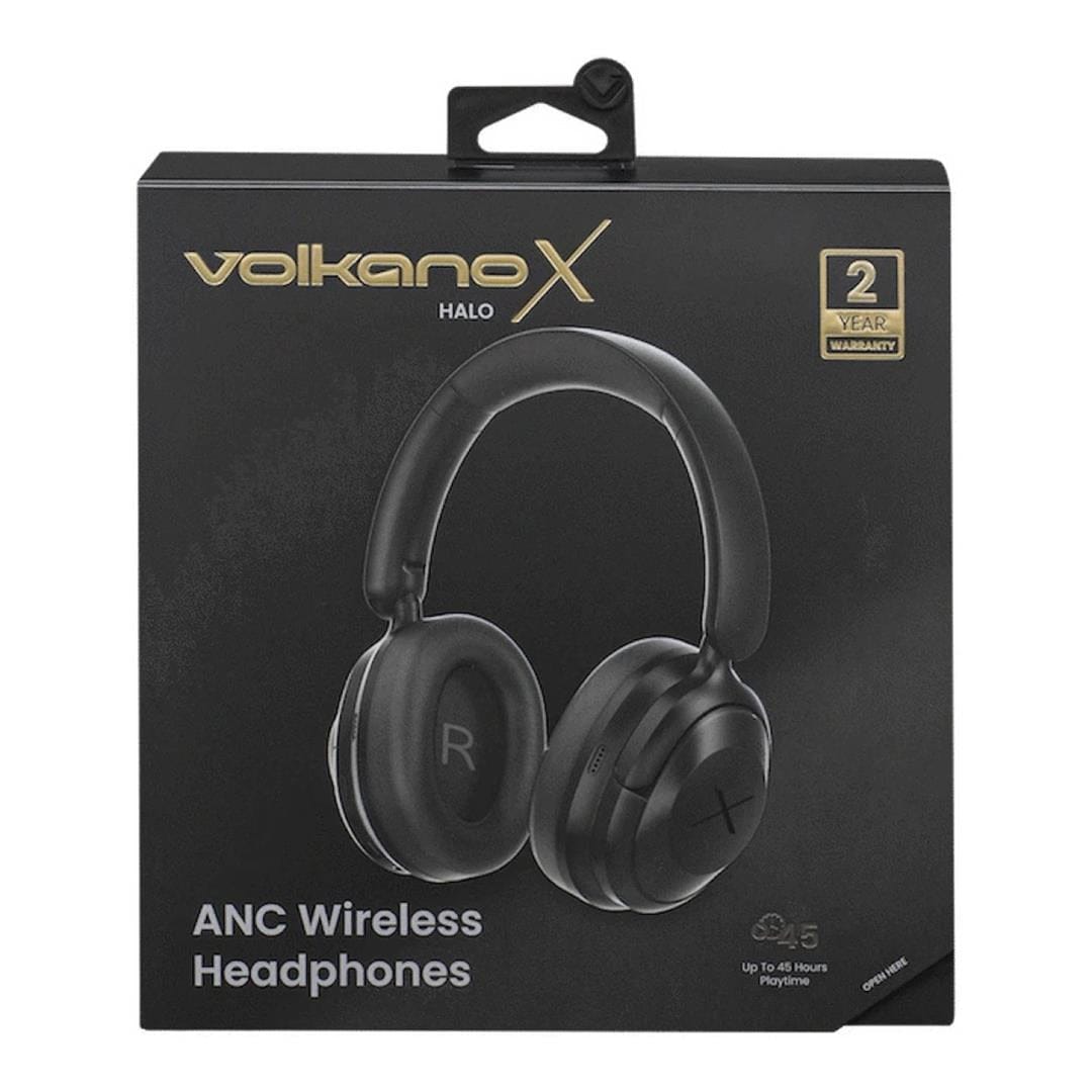 Volkano Halo ANC Bluetooth Headphones Black VKX-2009-BK
