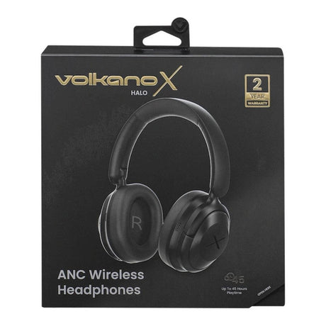 Volkano Halo ANC Bluetooth Headphones Black VKX-2009-BK