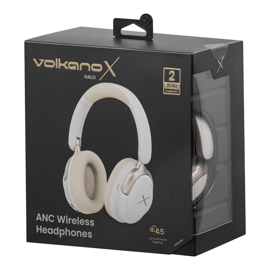 Volkano Halo ANC Bluetooth Headphone Nude VKX-2009-ND