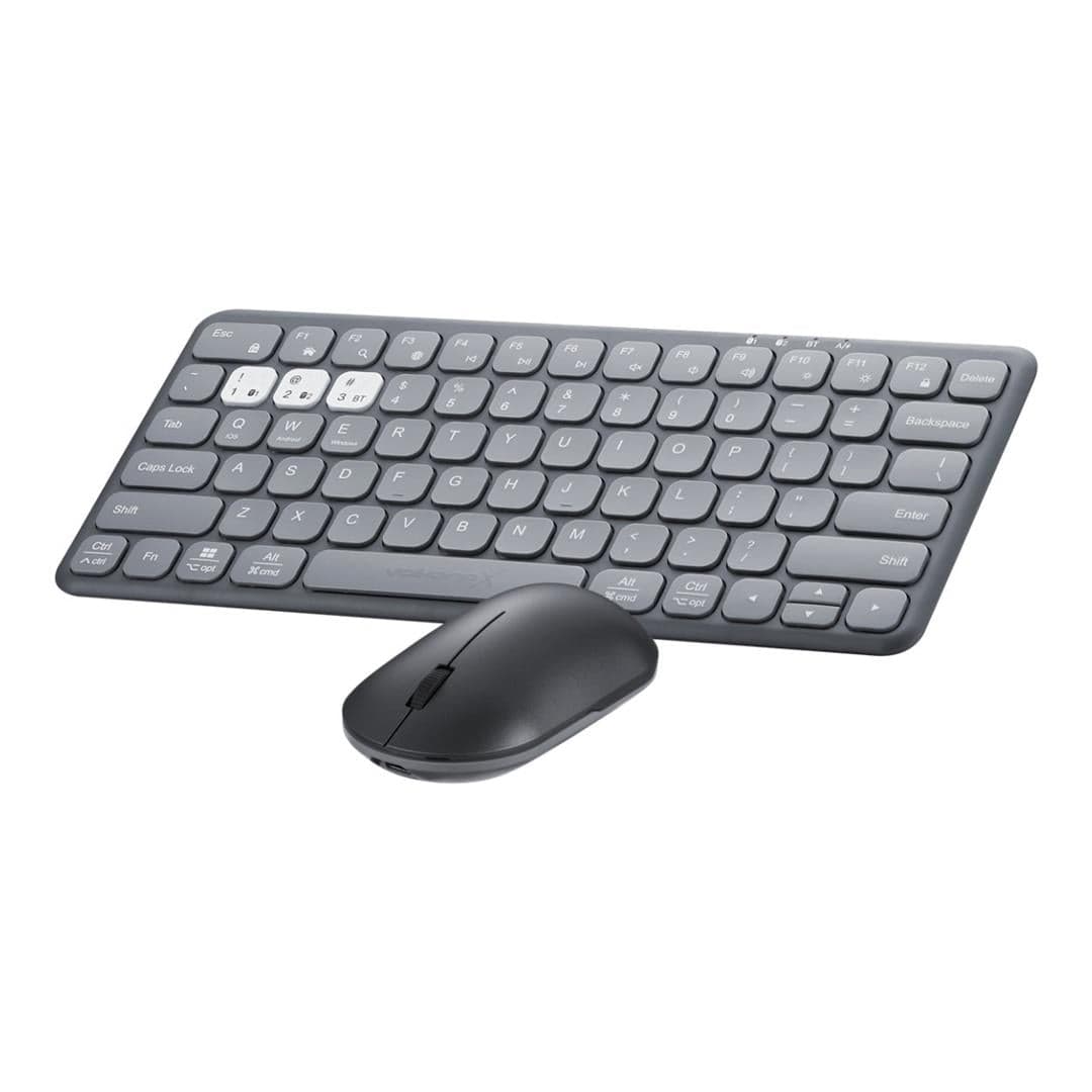 Volkano Blaze Bluetooth Wireless Keyboard and Mouse Combo Graphite VKX-210-GT