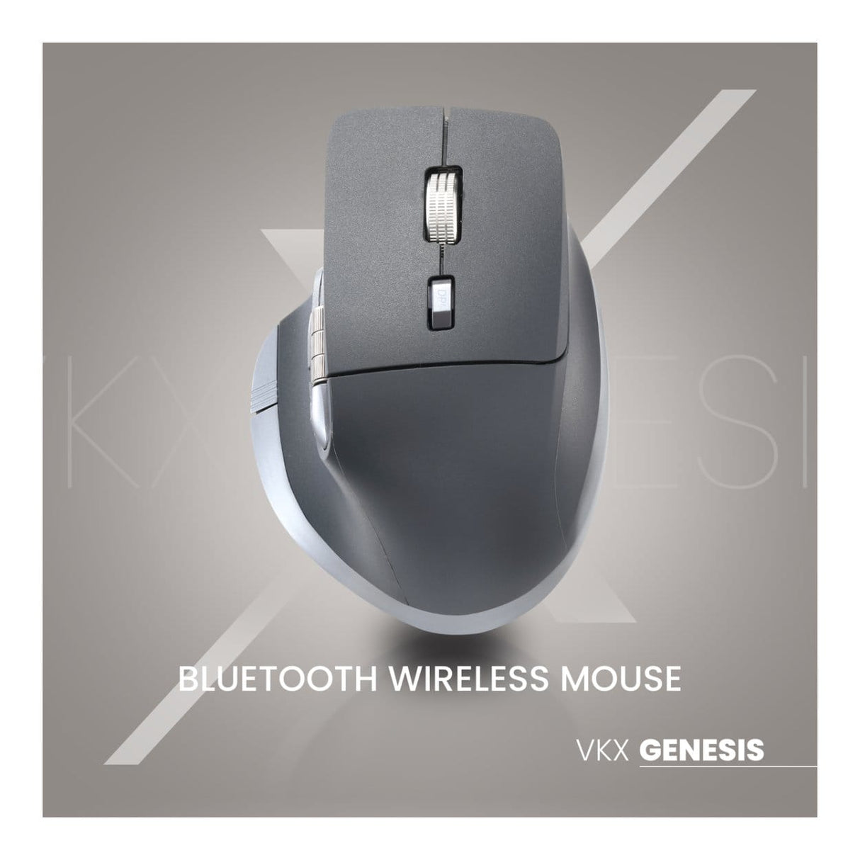 Volkano Genesis Series Bluetooth Wireless Mouse Black VKX-215-BK
