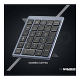 VolkanoX Numeric Series Keypad With Scissor Keys Black VKX-223-BK