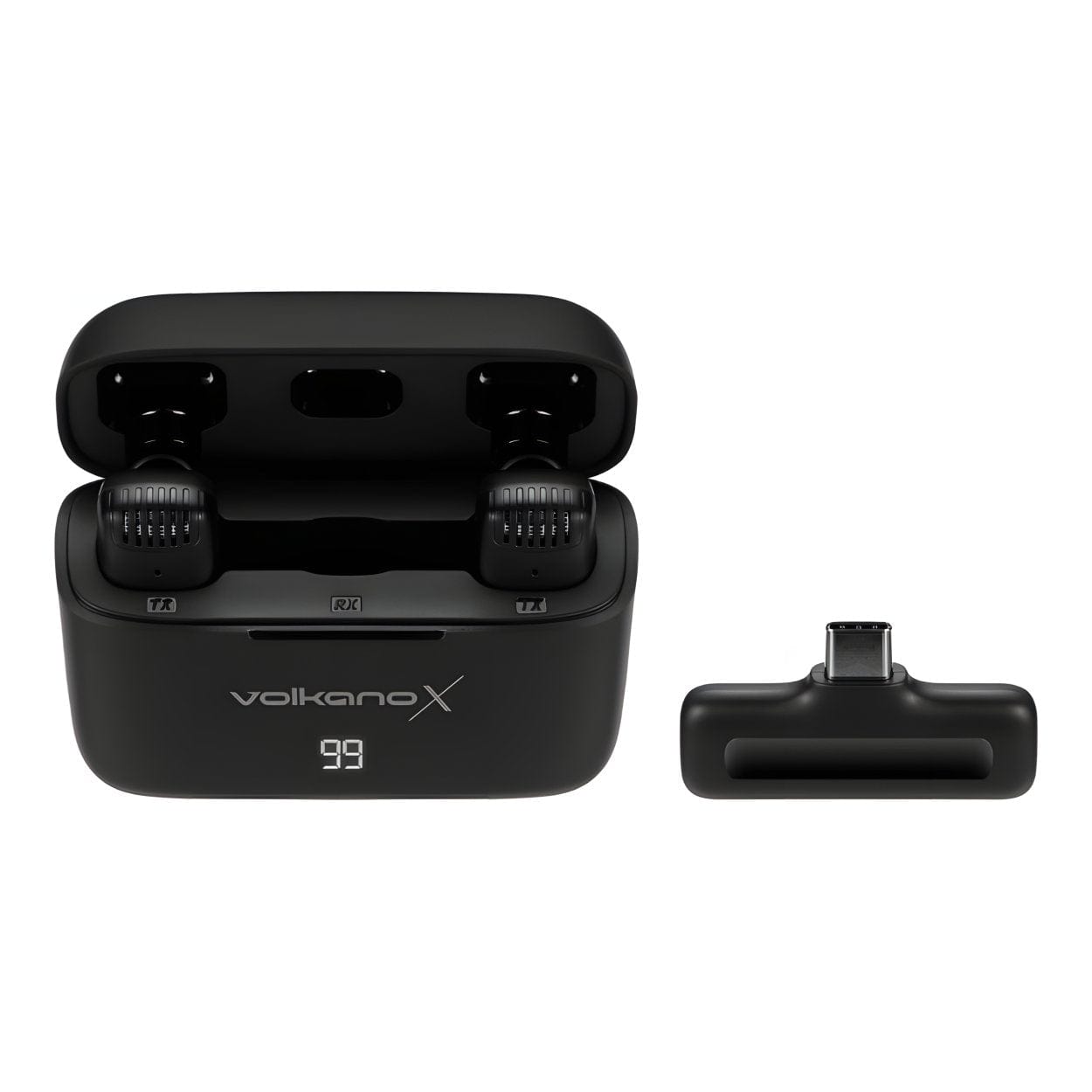VolkanoX Prodigy 2 Series Wireless Lavalier Microphone Black VKX