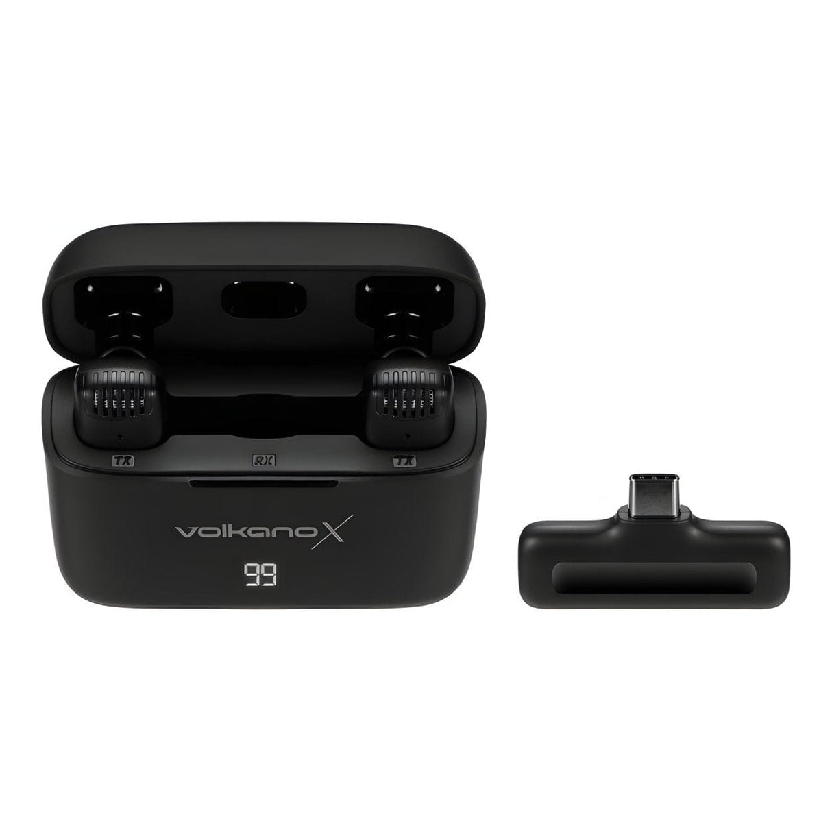 VolkanoX Prodigy 2 Series Wireless Lavalier Microphone Black VKX-30006-BK(V2)