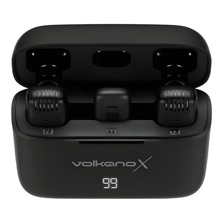 VolkanoX Prodigy 2 Series Wireless Lavalier Microphone Black VKX-30006-BK(V2)
