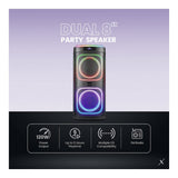VolkanoX Master Series Dual 8 Party Speaker VKX-3901-D8-BK