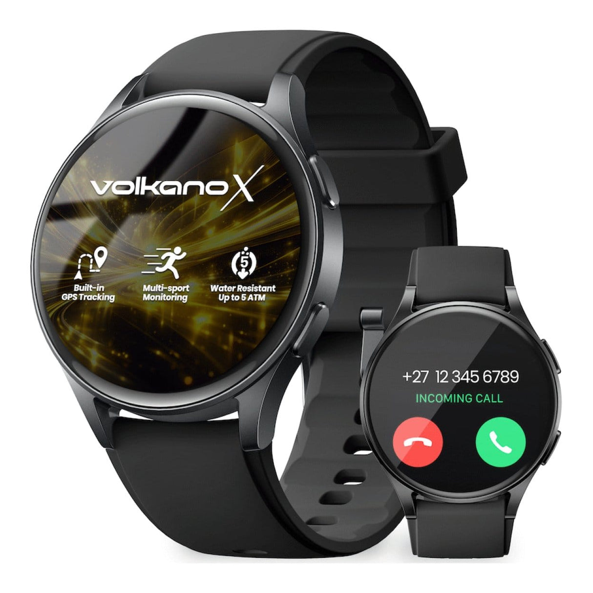 VolkanoX Nexus Series GPS Smart Watch VKX-5070-BK(V1)