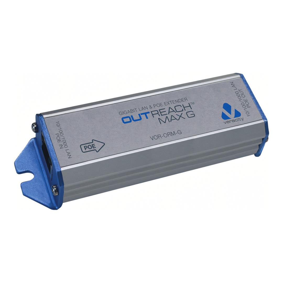 Veracity OUTREACH Max G Gigabit Ethernet and PoE Extender VOR-ORM-G