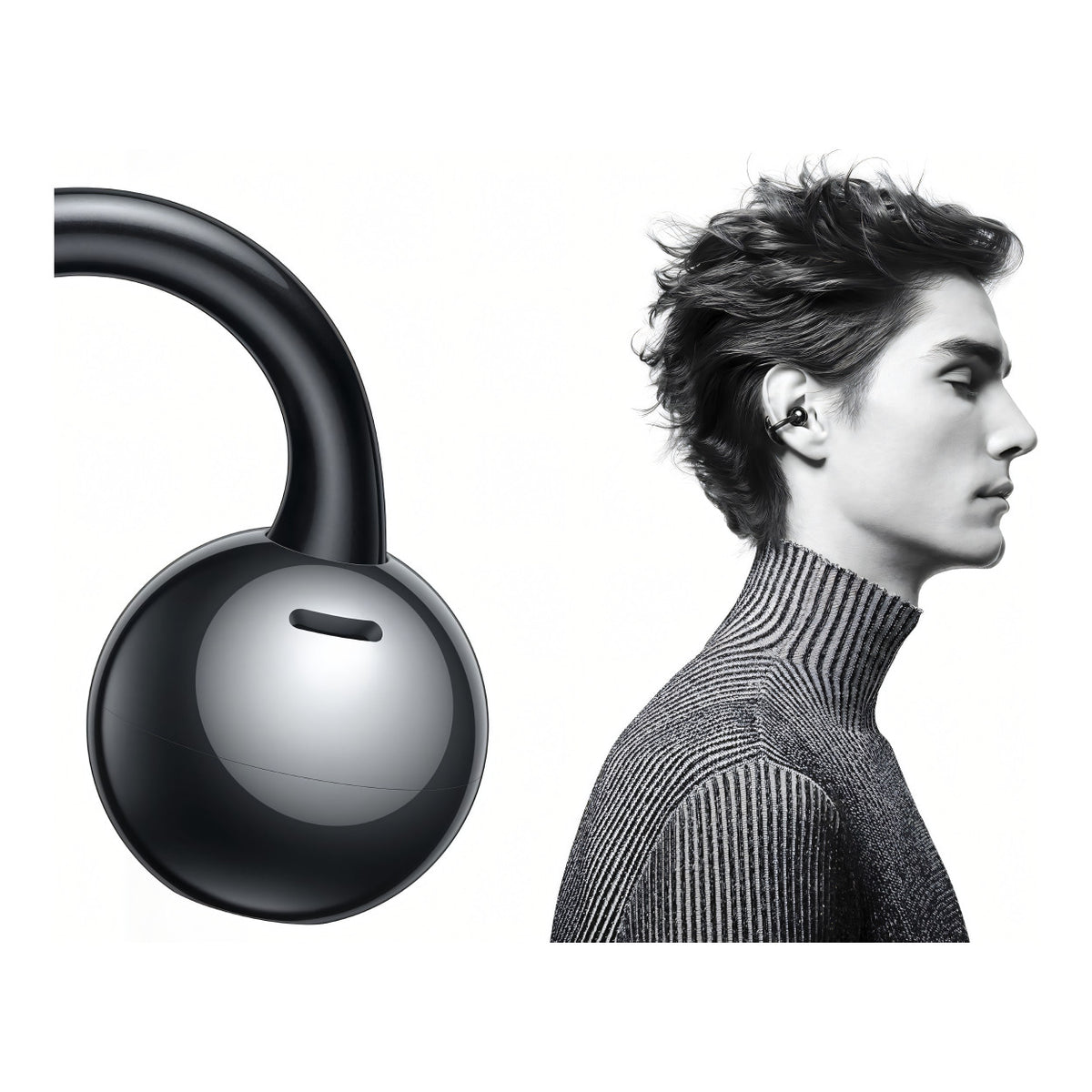 VIPLATINA VT34 Ear Clip Wireless Earbuds