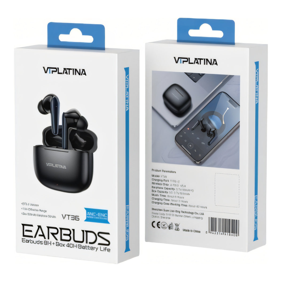 VIPLATINA VT36 ANC True Wireless Earbuds