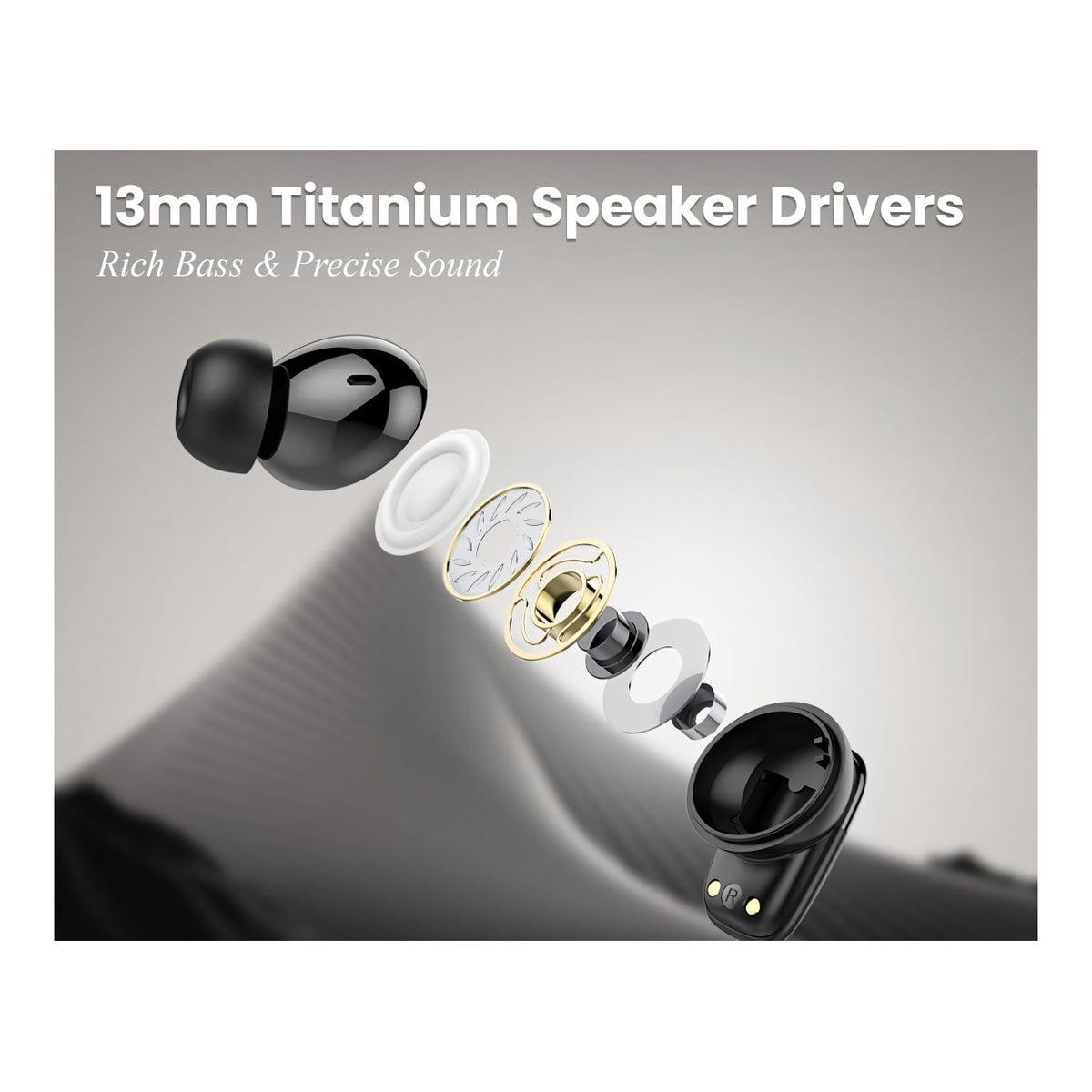 VIPLATINA VT50 True Wireless Bluetooth Earbuds