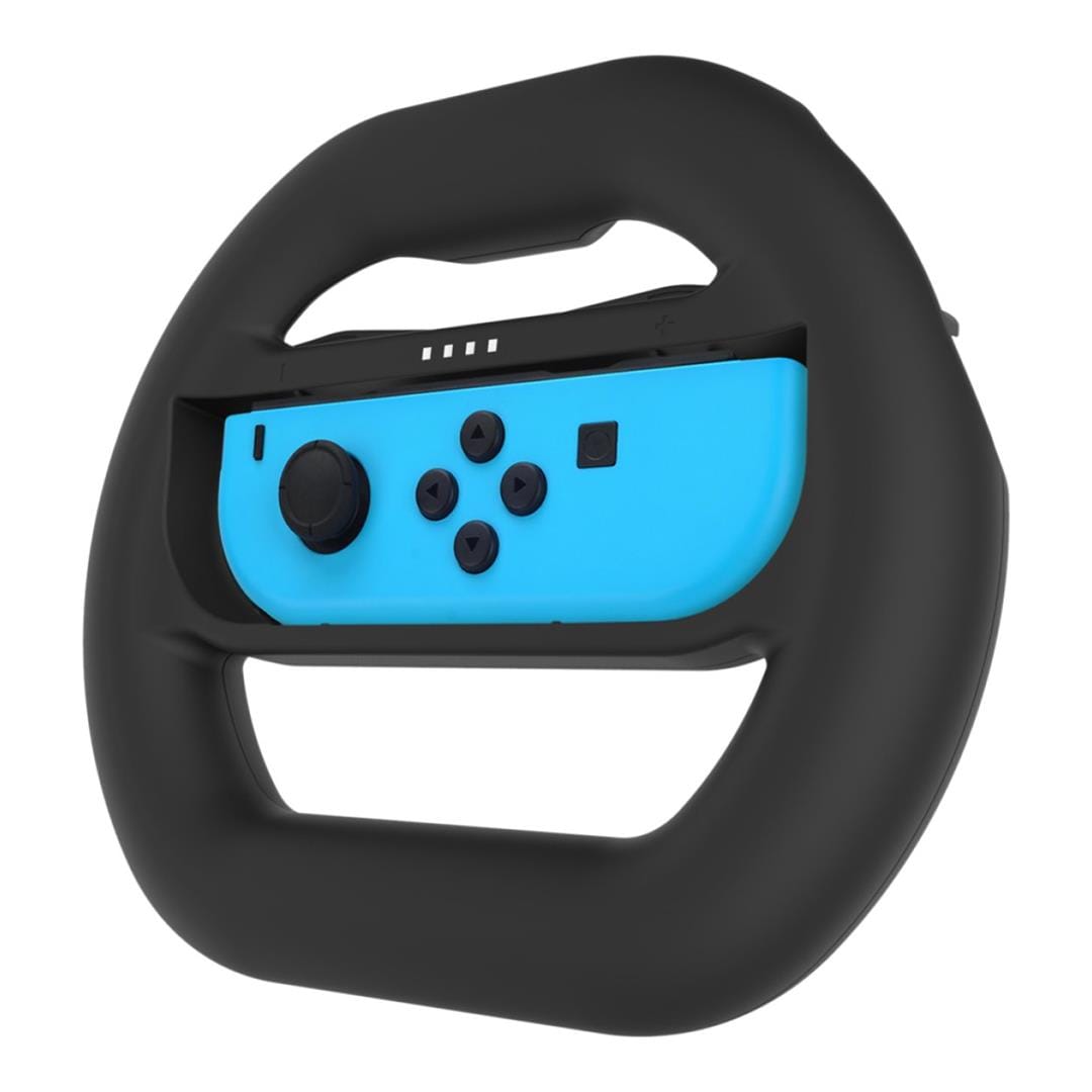 Volkano VX Gaming Squad Series Nintendo Switch Rubberised Racing Wheel Twin Pack - Black VX-116-BK