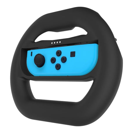 Volkano VX Gaming Squad Series Nintendo Switch Rubberised Racing Wheel Twin Pack - Black VX-116-BK
