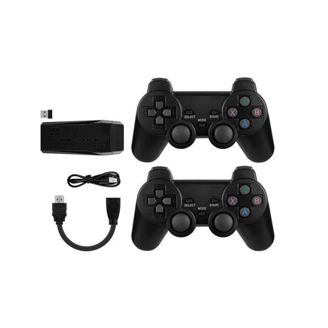 Volkano 4K VX Game Console with Wireless Controllers Black VX-157-BK