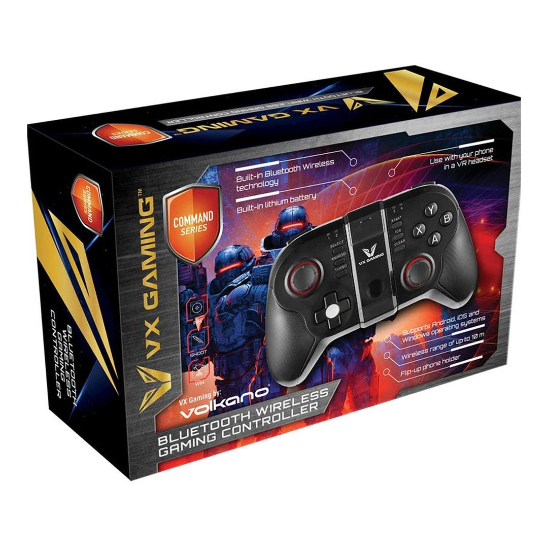 Volkano VX Gaming Bluetooth Mobile Phone Controller Gamepad Black VX-162-BK(V2)