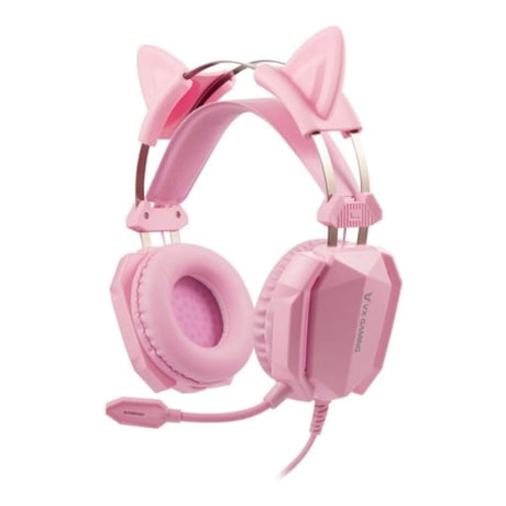Volkano VX Gaming Purr Series Wired Gaming Headset Pink VX-221-PK