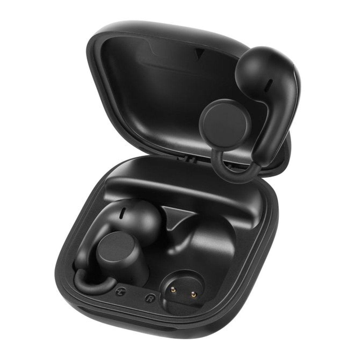 VolkanoX O400 Air Conduction OWS Earbuds with Charging Case Black