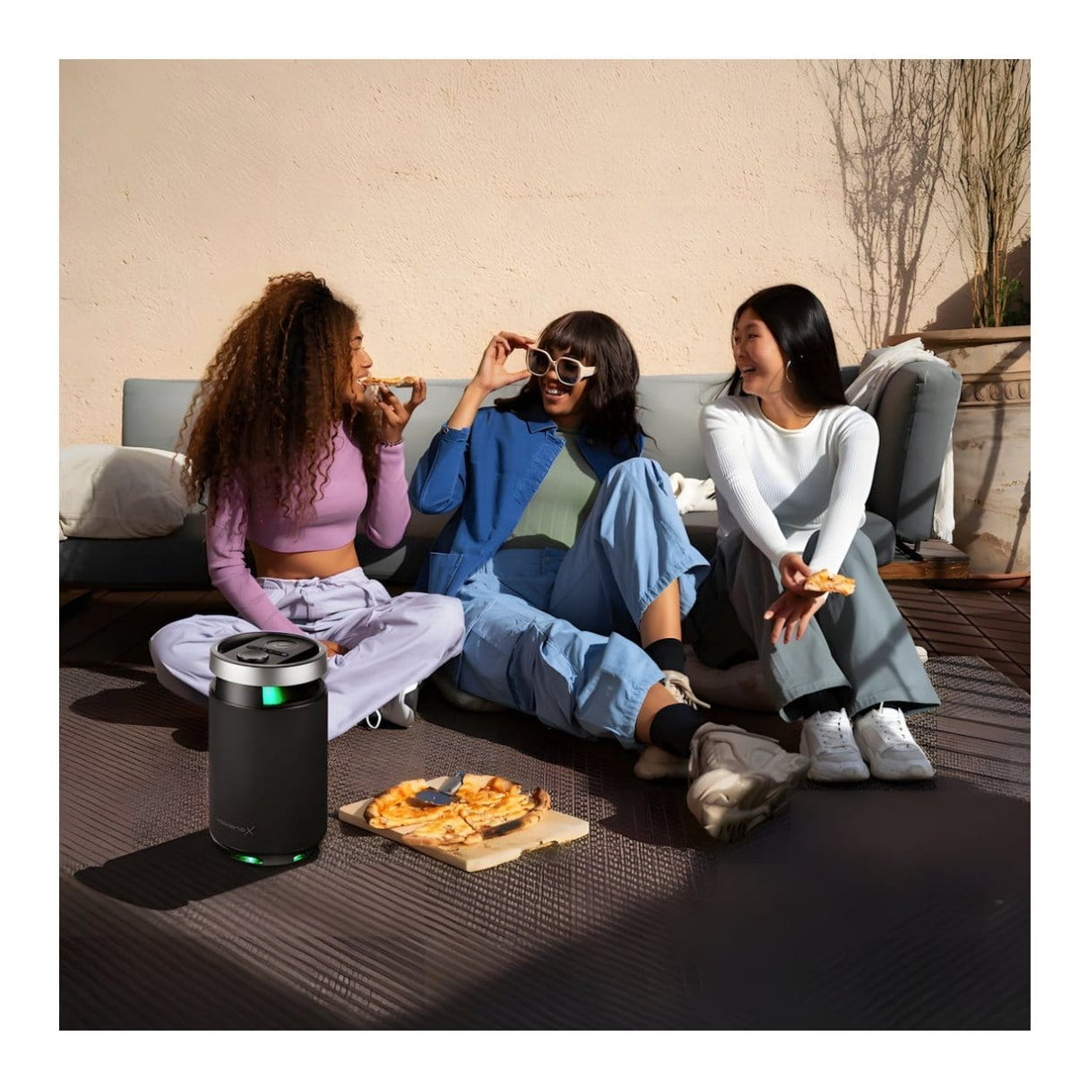VolkanoX S800 Portable Bluetooth Party Speaker VXS-800-BK