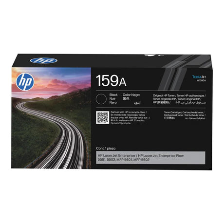 HP LaserJet 159A Black Toner Cartridge 5000 Pages Original W1590A Single-pack