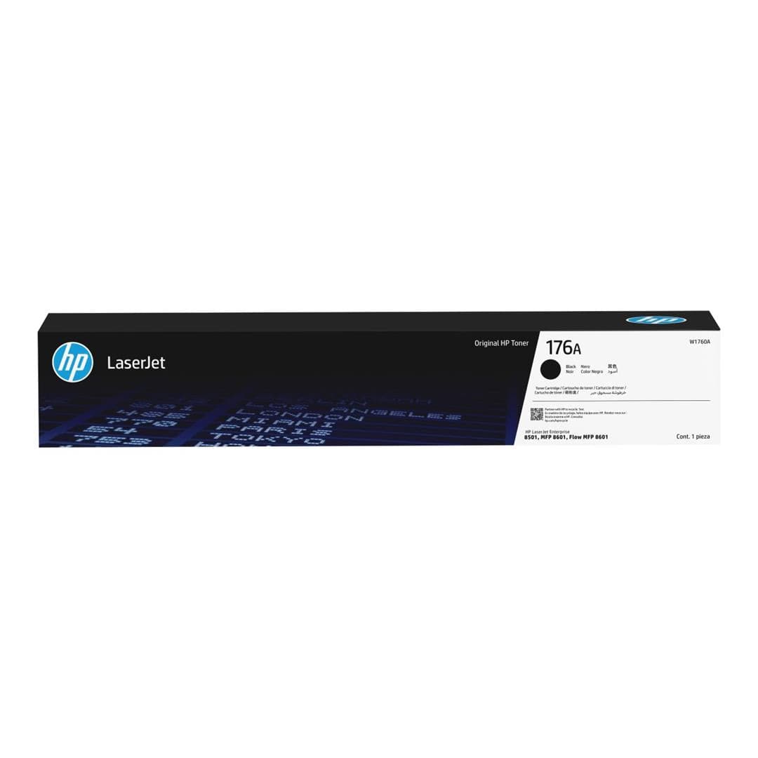 HP 176A Black Toner Cartridge 45,000 Pages Original W1760A Single-pack
