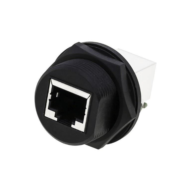 LinkQnet Waterproof RJ45 Shielded D-Size Connector WAT-RJ45D-PJCRJ
