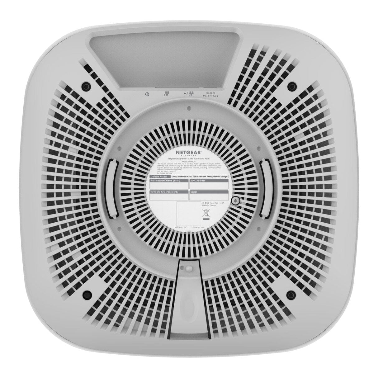 Netgear AX5400 Dual-band Wi-Fi 6 Insight Managed Access Point with Multi-Gig PoE WAX628-111EUS
