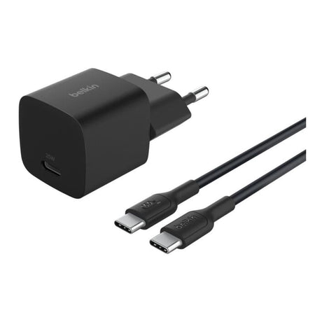 Belkin BoostCharge 25W Type-C Wall Charger with Type-C Cable 1m WCA012KQ1MBK-B6