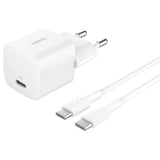 Belkin Boostcharge 25W USB-C Wall Charger with USB-C Cable White WCA012KQ1MWH-B6