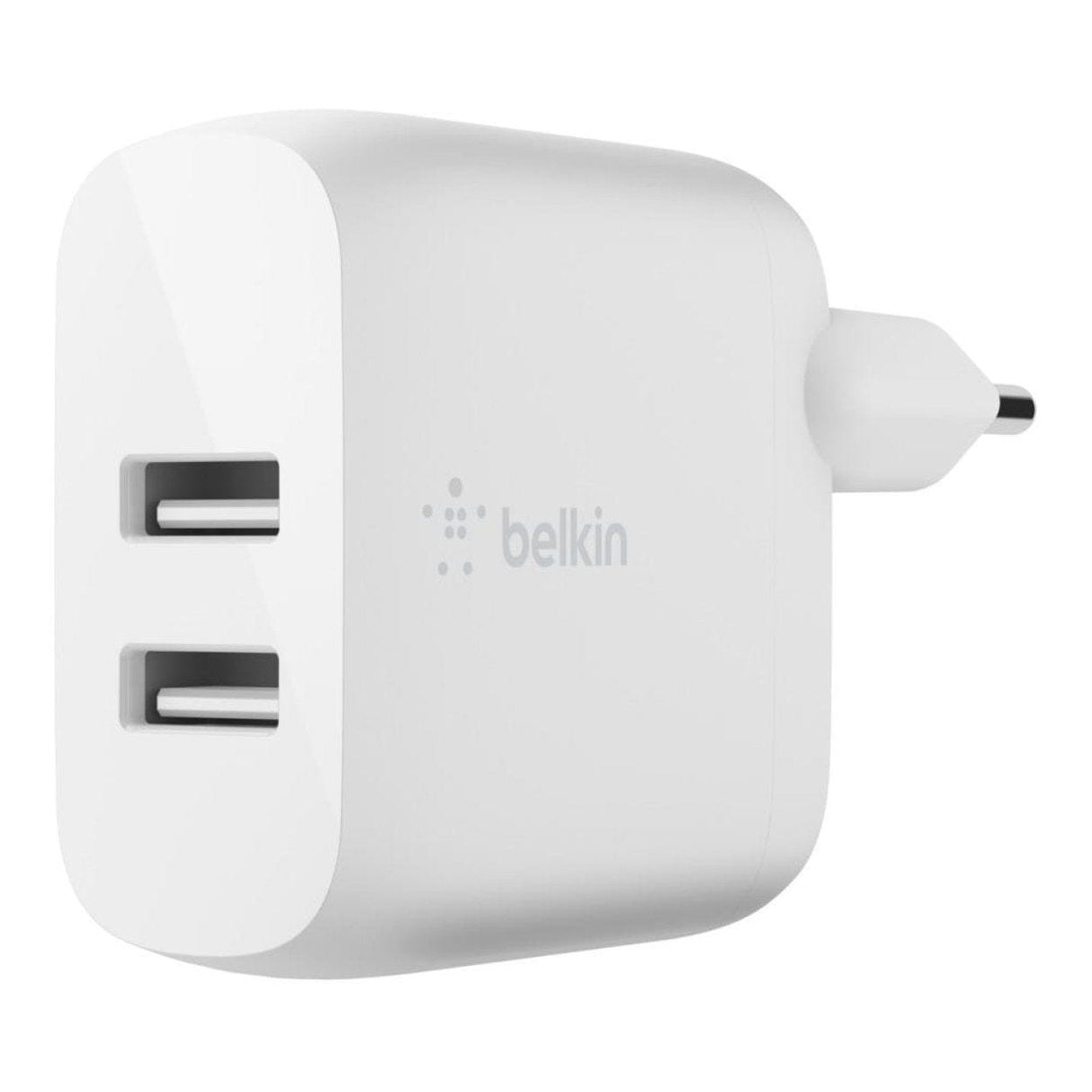 Belkin 24W Dual Type-A Wall Charger White WCB002VFWH
