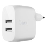 Belkin 24W Dual Type-A Wall Charger White WCB002VFWH