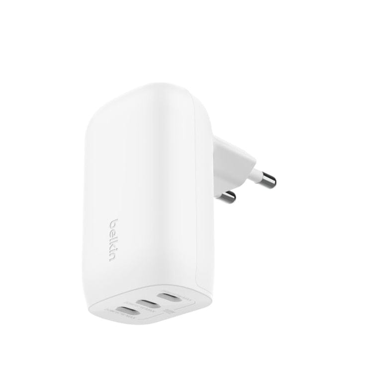 Belkin BoostCharge 3-port USB-C Wall Charger with 67W PPS WCC002VFWH