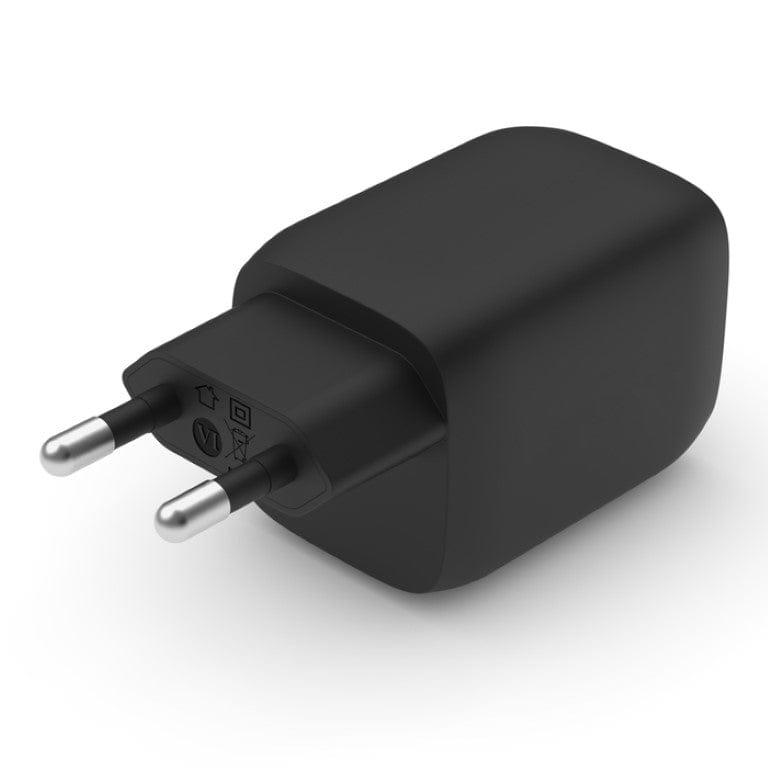 Belkin BoostCharge Pro 65W Dual-port USB Type-C GaN with PPS Wall Charger Black WCH013VFBK