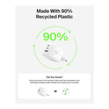 Belkin BoostCharge 3-port GaN Wall Charger White WCH018HQWH