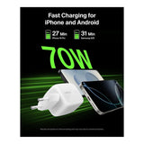 Belkin BoostCharge 3-port GaN Wall Charger White WCH018HQWH