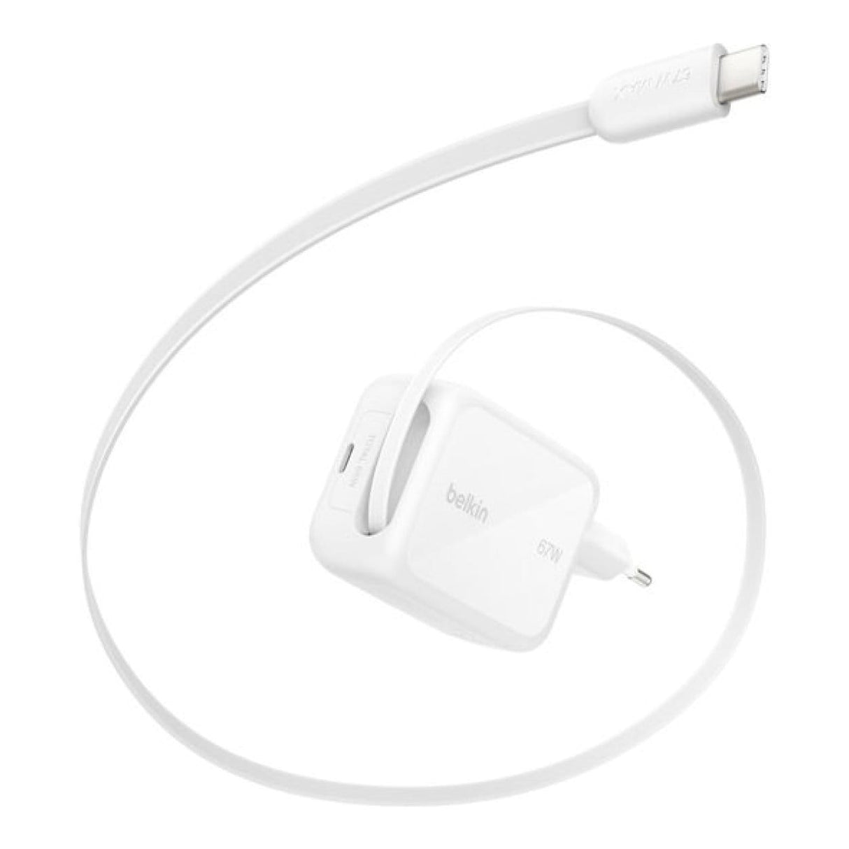 Belkin UltraCharge 67W GaN Type-C Wall Charger White WCH022KQWH