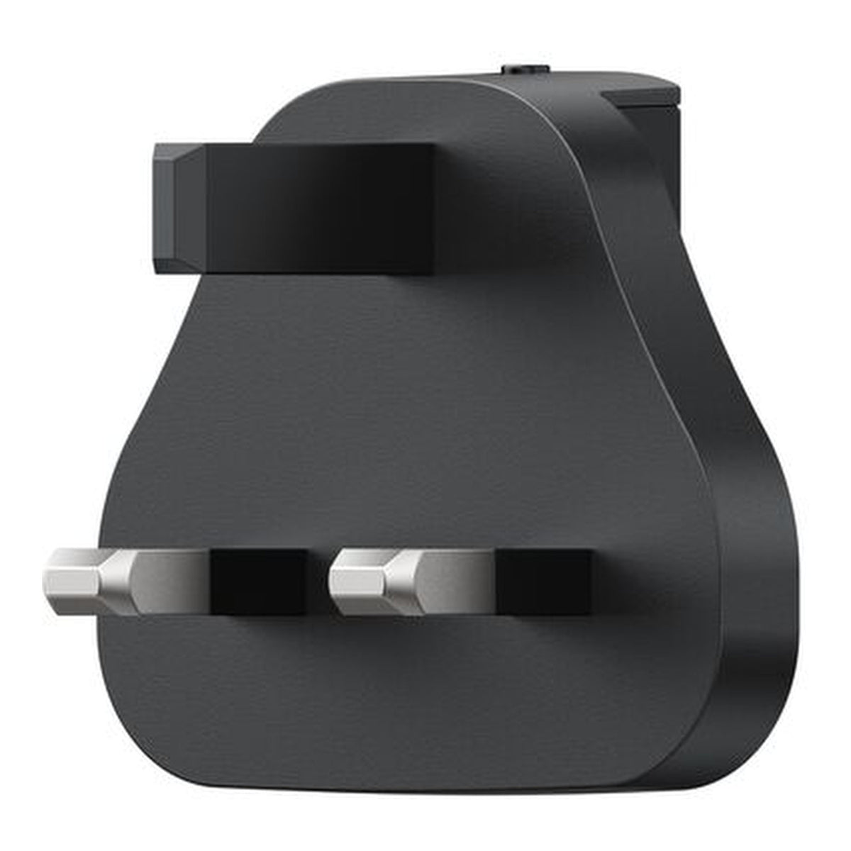 Belkin UltraCharge 70W GaN Wall Charger with Retractable USB-C Cable USB-C and USB-A Ports UK and EU Plugs Black WCH028HQBK