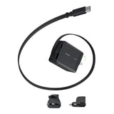 Belkin UltraCharge 45W GaN Wall Charger with Retractable USB-C Cable USB-C and USB-A Ports UK and EU Plugs Black WCH029HQBK