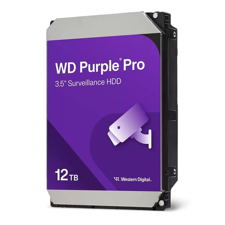 WD Purple Pro 3.5-inch 12TB Serial ATA Internal Surveillance HDD WD122PURP