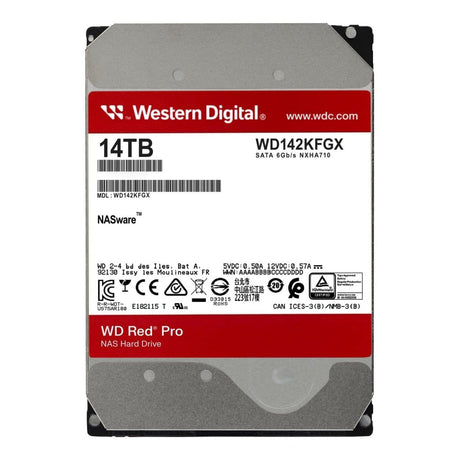 WD Red WD142KFGX 14TB 3.5-inch Serial ATA III Internal Hard Drive