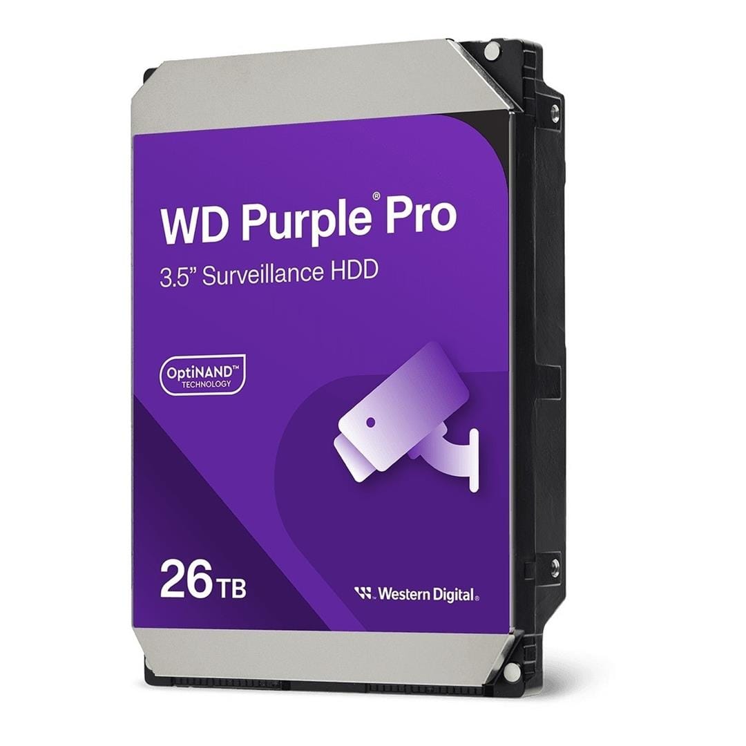 WD Purple PRO AI 3.5-inch 26TB SATA Internal Surveillance HDD WD260PURP