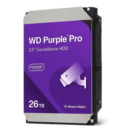 WD Purple PRO AI 3.5-inch 26TB SATA Internal Surveillance HDD WD260PURP