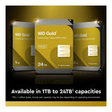 WD Gold WD4004FRYZ 4TB 3.5-inch Serial ATA III Internal Hard Drive