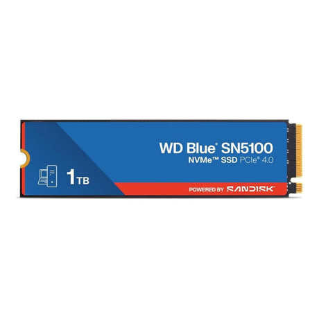 WD Blue SN5100 M.2 1TB PCIe 4.0 NVMe Internal SSD WDS100T5B0E