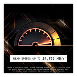 WD Black SN8100 2TB M.2 PCIe 5.0 NVMe 3D TLC NAND Internal SSD WDS200T1XHM